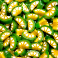 Tranches citron vert VIDAL