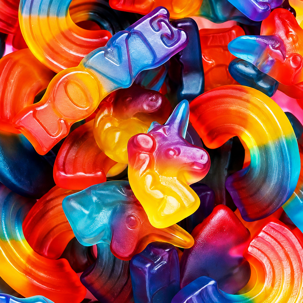 Rainbow Gummies KATJES