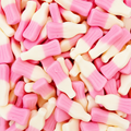 Bouteilles lait fraise FRISIA